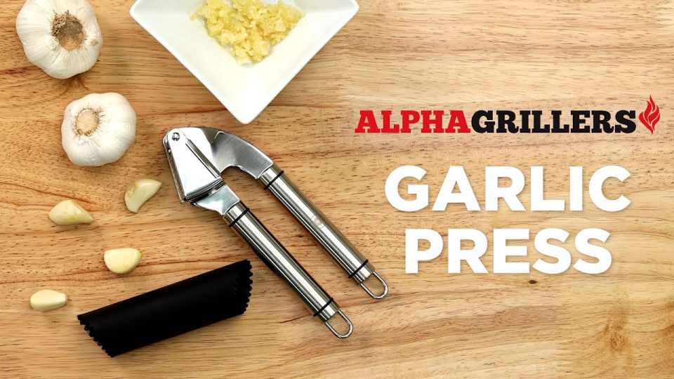 Alpha Grillers Garlic Press Amazon Product Video